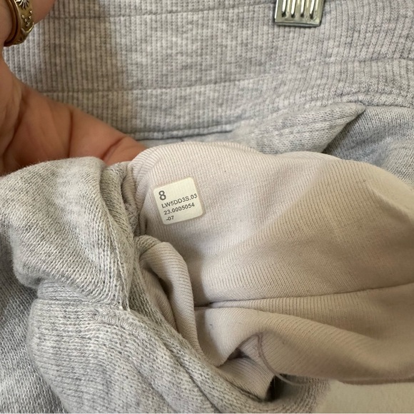 Lululemon Scuba High-Rise Jogger Heathered Core Ultra Light Grey Size 8 - Picture 10 of 10